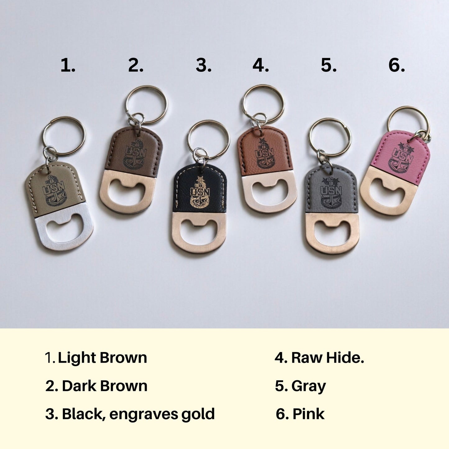 Navy Chief Keychain Bottle Opener, Senior Chief, Master Chief, Key chain